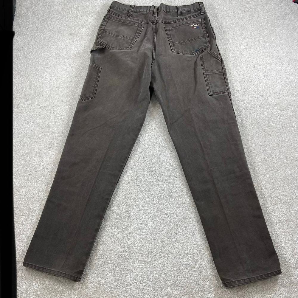Vtg Walls Carpenter Pants Mens 32x32 Brown Canvas Utility Workwear Y2K